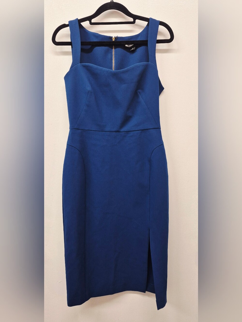 JILL STUART Blue Midi Dress Size 2 Like New